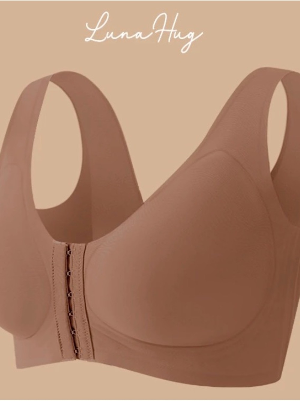 Front-Closure Shaping Bra